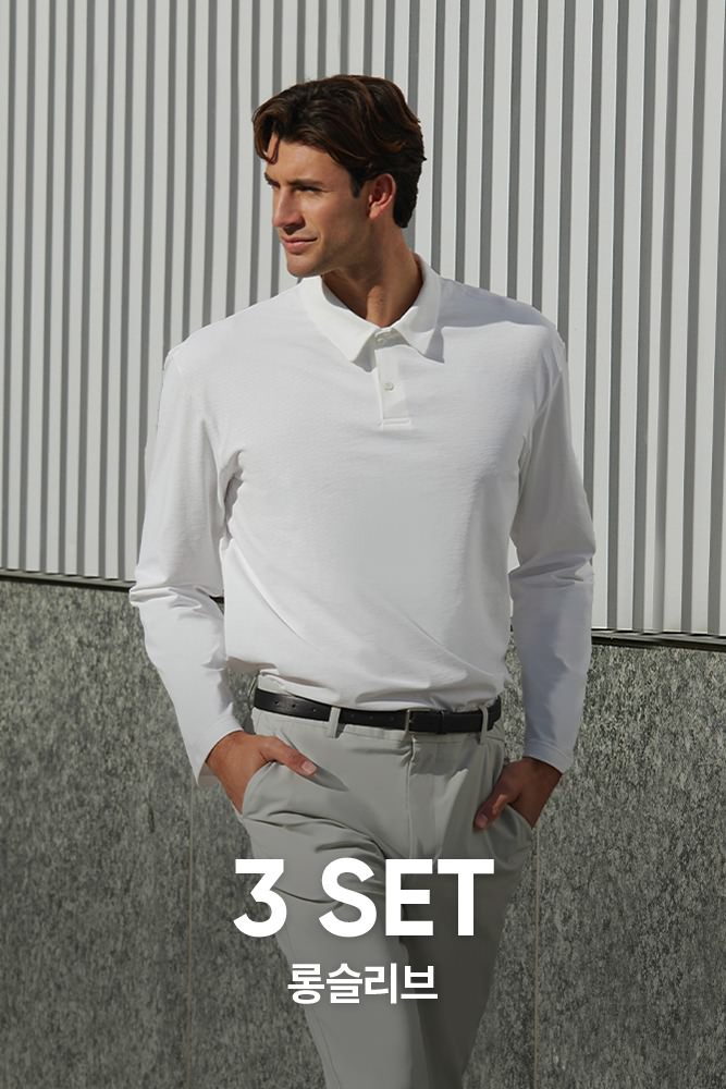 [워셔블]드림니트 맨즈 롱슬리브